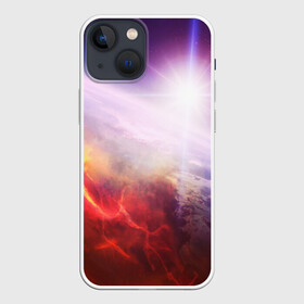 Чехол для iPhone 13 mini с принтом Звезды в неоне в Петрозаводске,  |  | galaxy | nasa | nebula | space | star | абстракция | вселенная | галактика | звезда | звезды | космический | наса | планеты