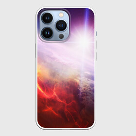 Чехол для iPhone 13 Pro с принтом Звезды в неоне в Петрозаводске,  |  | galaxy | nasa | nebula | space | star | абстракция | вселенная | галактика | звезда | звезды | космический | наса | планеты