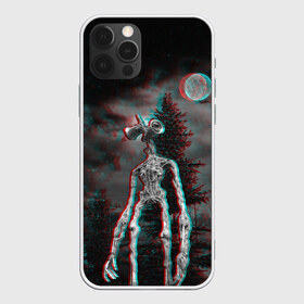 Чехол для iPhone 12 Pro Max с принтом Siren Head Horror в Петрозаводске, Силикон |  | glitch | glitch siren head | rgb | siren head | sirena | глитч | глич | ретро | сирейноголовый | сирена | сиреноголовый