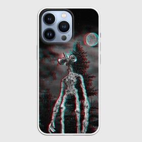 Чехол для iPhone 13 Pro с принтом Siren Head Horror в Петрозаводске,  |  | glitch | glitch siren head | rgb | siren head | sirena | глитч | глич | ретро | сирейноголовый | сирена | сиреноголовый