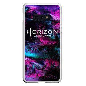 Чехол для Samsung S10E с принтом HORIZON ZERO DAWN (S) в Петрозаводске, Силикон | Область печати: задняя сторона чехла, без боковых панелей | aloy | antasy girl | art | artwork | digital art | fantasy | horizon | horizon: zero dawn | landscape | tallneck | warrior fantasy | weapon | zero dawn