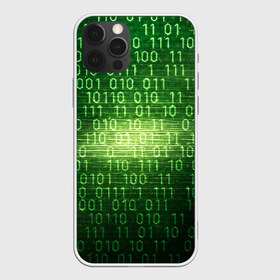 Чехол для iPhone 12 Pro Max с принтом Двоичный код в Петрозаводске, Силикон |  | it | двоичный код | информация | код | кодерам | кодеру | программирование | программисту | технологии