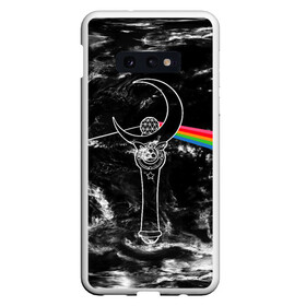 Чехол для Samsung S10E с принтом Dark Side of the Moon Stick в Петрозаводске, Силикон | Область печати: задняя сторона чехла, без боковых панелей | anime | japan | manga | pink floyd | sailor moon | аниме | девочка | девушка | луна | лунная призма | манга | сейлор мун | сэйлор мун | япония