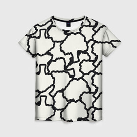 Женская футболка 3D с принтом БРОККОЛИ в Петрозаводске, 100% полиэфир ( синтетическое хлопкоподобное полотно) | прямой крой, круглый вырез горловины, длина до линии бедер | food | pattern | vegan | брокколи | веган | вегетарианство | еда | капуста | паттерн