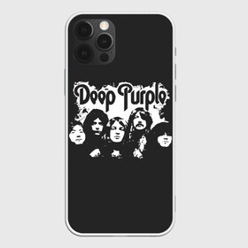 Чехол для iPhone 12 Pro с принтом Deep Purple в Петрозаводске, силикон | область печати: задняя сторона чехла, без боковых панелей | album | deep | hard | metal | purple | rock | альбом | британия | группа | метал | рок | хард | хеви