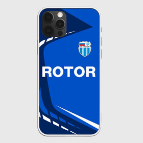 Чехол для iPhone 12 Pro Max с принтом РОТОР Волгоград в Петрозаводске, Силикон |  | fc | football club | rotor | rotor volgograd | sport | vlg | volgograd | волгоград | ротор | ротор волгоград | униформа | фирменые цвета | фк | форма | футбольная | футбольная форма ротор