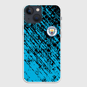 Чехол для iPhone 13 mini с принтом MANCHESTER CITY. в Петрозаводске,  |  | fc | football | football club | manchester city fc | sport | английский футбольный клуб | манчестер | манчестер сити | спорт | спортивный клуб | уефа | униформа | фирменные цвета | фк | футбол | футбольный клуб