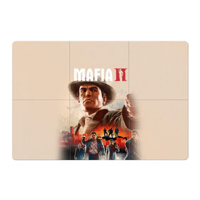 Магнитный плакат 3Х2 с принтом Mafia II в Петрозаводске, Полимерный материал с магнитным слоем | 6 деталей размером 9*9 см | definitive edition | mafia | mafia ii | вито скалетта | генри томасино | джо барбаро | лео галанте | мафия | мафия 2 | томас анджело | франческа | фрэнк винчи | эдди скарпа