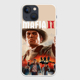 Чехол для iPhone 13 mini с принтом Mafia II в Петрозаводске,  |  | definitive edition | mafia | mafia ii | вито скалетта | генри томасино | джо барбаро | лео галанте | мафия | мафия 2 | томас анджело | франческа | фрэнк винчи | эдди скарпа