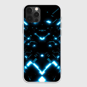 Чехол для iPhone 12 Pro Max с принтом Neon Lights в Петрозаводске, Силикон |  | Тематика изображения на принте: blue | cyberpunk2077 | girl | neon | неон | неоновая