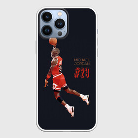 Чехол для iPhone 13 Pro Max с принтом MICHAEL JORDAN в Петрозаводске,  |  | Тематика изображения на принте: jordan | michael | michael jordan | nba | баскетбол | баскетболист | джордан | защитник | майкл | майкл джордан | нба