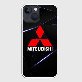 Чехол для iPhone 13 mini с принтом MITSUBISHI в Петрозаводске,  |  | mitsubishi | авто | автомобиль | лого | логотип | митсубиси | митсубиши | текстура