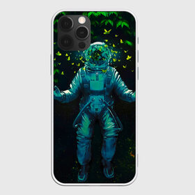 Чехол для iPhone 12 Pro Max с принтом Астронавт в Петрозаводске, Силикон |  | астронавт | бабочки | вселенная | горы | космонавт | космос | красота | скафандр