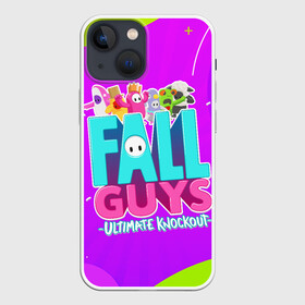 Чехол для iPhone 13 mini с принтом Fall Guys в Петрозаводске,  |  | fall guys | fallguys | ultimate knockout | игры | фолл гайз
