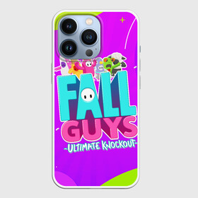 Чехол для iPhone 13 Pro с принтом Fall Guys в Петрозаводске,  |  | fall guys | fallguys | ultimate knockout | игры | фолл гайз