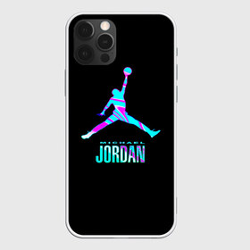 Чехол для iPhone 12 Pro Max с принтом Jordan в Петрозаводске, Силикон |  | jordan | michael | nba | баскетбол | джорданмайкл | игра | легенда | майкл джордан | мяч | неон | футбол