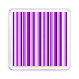 Магнит 55*55 с принтом Фиолетово-чёрные полосы в Петрозаводске, Пластик | Размер: 65*65 мм; Размер печати: 55*55 мм | Тематика изображения на принте: вертикальные полосы | вертикальный рисунок | линии | полосы | розовый | светлый | темный | фиолетовый | черный