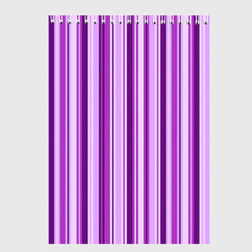 Скетчбук с принтом Фиолетово-чёрные полосы в Петрозаводске, 100% бумага
 | 48 листов, плотность листов — 100 г/м2, плотность картонной обложки — 250 г/м2. Листы скреплены сверху удобной пружинной спиралью | Тематика изображения на принте: вертикальные полосы | вертикальный рисунок | линии | полосы | розовый | светлый | темный | фиолетовый | черный