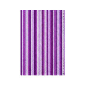 Обложка для паспорта матовая кожа с принтом Фиолетово-чёрные полосы в Петрозаводске, натуральная матовая кожа | размер 19,3 х 13,7 см; прозрачные пластиковые крепления | вертикальные полосы | вертикальный рисунок | линии | полосы | розовый | светлый | темный | фиолетовый | черный