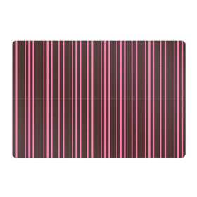 Магнитный плакат 3Х2 с принтом Чёрно-розовые линии в Петрозаводске, Полимерный материал с магнитным слоем | 6 деталей размером 9*9 см | вертикальные линии | вертикальный рисунок | линии | розовый | чёрный