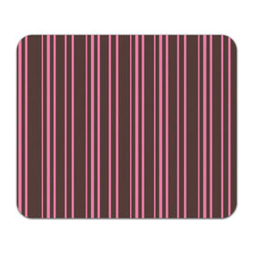 Коврик для мышки прямоугольный с принтом Чёрно-розовые линии в Петрозаводске, натуральный каучук | размер 230 х 185 мм; запечатка лицевой стороны | вертикальные линии | вертикальный рисунок | линии | розовый | чёрный