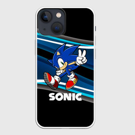 Чехол для iPhone 13 mini с принтом SONIC в Петрозаводске,  |  | hedgehog | metal sonic | silver | silver the hedgehog | sonic | sonic boom | sonic the hedgehog | ёж сонник | игры | соник | фильмы