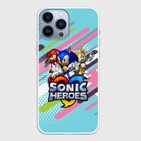 Чехол для iPhone 13 Pro Max с принтом SONIC в Петрозаводске,  |  | Тематика изображения на принте: hedgehog | metal sonic | silver | silver the hedgehog | sonic | sonic boom | sonic the hedgehog | ёж сонник | игры | соник | фильмы