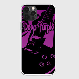 Чехол для iPhone 12 Pro с принтом Deep Purple в Петрозаводске, силикон | область печати: задняя сторона чехла, без боковых панелей | deep purple | whoosh | дэвид ковердейл | иэн гиллан | метал | ричи блэкмор | роджер гловер | рок | свист | хард | хэви