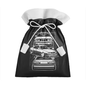 Подарочный 3D мешок с принтом BMW в Петрозаводске, 100% полиэстер | Размер: 29*39 см | auto | bmw | car | e | e34 | germany | m | m5 | series | x | авто | автомобиль | бмв | бнв | германия | машина