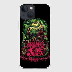 Чехол для iPhone 13 mini с принтом Bring Me The Horizon в Петрозаводске,  |  | bmth | bring | hard | horizon | me | metal | music | pop | rock | the | альтернативный | дэткор | музыка | поп рок | рок