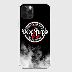 Чехол для iPhone 12 Pro Max с принтом Deep Purple в Петрозаводске, Силикон |  | deep purple | альбом | гловер | группа | дееп | деп | ди | дип | диперпл | дипперпл | иэн гиллан | иэн пэйс | лого | логотип | метал | морс | пепл | перпл | прогрессивный | психоделический | рок | символ | хард