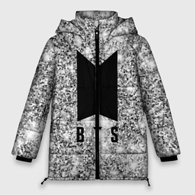 Женская зимняя куртка 3D с принтом Сверкающие BTS в Петрозаводске, верх — 100% полиэстер; подкладка — 100% полиэстер; утеплитель — 100% полиэстер | длина ниже бедра, силуэт Оверсайз. Есть воротник-стойка, отстегивающийся капюшон и ветрозащитная планка. 

Боковые карманы с листочкой на кнопках и внутренний карман на молнии | boys | bts | music | pop | rm | stars | алмазы | бабочка | блестки | бойбенд | бриллианты | бтс | гламур | группа | девочкам | девушкам | звезды | корея | крылья | мальчики | молодежные | музыка | музыкальные | парни