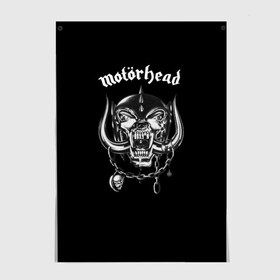 Постер с принтом Motorhead в Петрозаводске, 100% бумага
 | бумага, плотность 150 мг. Матовая, но за счет высокого коэффициента гладкости имеет небольшой блеск и дает на свету блики, но в отличии от глянцевой бумаги не покрыта лаком | motorhead | альтернативный рок | металл | моторхед | рок | тяжелая музыка