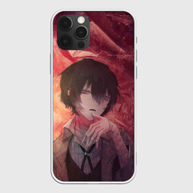 Чехол для iPhone 12 Pro Max с принтом Dazai Osamu в Петрозаводске, Силикон |  | bungou stray dogs | dazai | dazai osamu | osamu | бродячие псы | великий | дазай | осаму