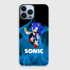 Чехол для iPhone 13 Pro Max с принтом SONIC в Петрозаводске,  |  | Тематика изображения на принте: hedgehog | metal sonic | silver | silver the hedgehog | sonic | sonic boom | sonic the hedgehog | ёж сонник | игры | соник | фильмы