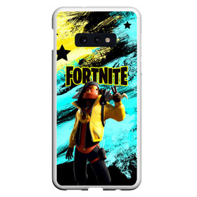 Чехол для Samsung S10E с принтом FORTNITE в Петрозаводске, Силикон | Область печати: задняя сторона чехла, без боковых панелей | 2019 | battle royale | chapter 2 | epic games | fortnite | game | season x | zombie | зомби | фортнайт