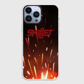 Чехол для iPhone 13 Pro Max с принтом Skillet band в Петрозаводске,  |  | jen ledger | john cooper | skillet | skillet band | skillet feel invincible | skillet rise