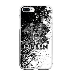 Чехол для iPhone 7Plus/8 Plus матовый с принтом Queen в Петрозаводске, Силикон | Область печати: задняя сторона чехла, без боковых панелей | bohemian | brian | freddie | john | mercury | must go on | queen | rhapsody | roger | taylor | the miracle | the show | богемская | рапсодия | роджер тейлор | фредди меркьюри