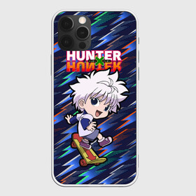 Чехол для iPhone 12 Pro с принтом Киллуа Hunter x Hunter в Петрозаводске, силикон | область печати: задняя сторона чехла, без боковых панелей | anime | hunter | hunter x hunter | killua | zoldyck | аниме | зодиак | охотник | охотники