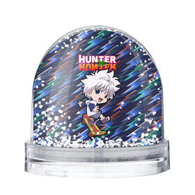 Снежный шар с принтом Киллуа Hunter x Hunter в Петрозаводске, Пластик | Изображение внутри шара печатается на глянцевой фотобумаге с двух сторон | anime | hunter | hunter x hunter | killua | zoldyck | аниме | зодиак | охотник | охотники