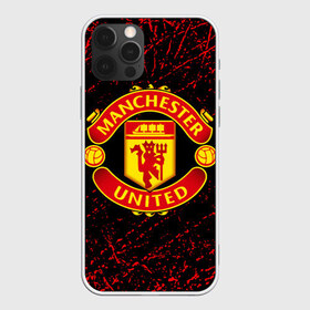 Чехол для iPhone 12 Pro Max с принтом MANCHESTER UNITED в Петрозаводске, Силикон |  | fc | football | football club | manchester united | sport | английский профессиональный футбольный клуб | манчестер юнайтед | спорт | уефа | униформа | фирменные цвета | фк | футбол | футбольный клуб