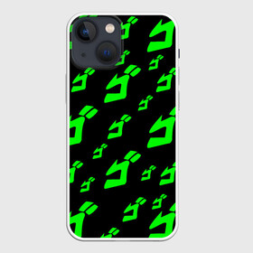 Чехол для iPhone 13 mini с принтом JoJo Bizarre Adventure в Петрозаводске,  |  | anime | jojo | jojo’s bizarre adventure | аниме | анимэ | биззаре адвенчер | джо | джо джо | джоджо | джонатан джостар | дзёсукэ хигасиката | дзётаро кудзё | жожо | игги | кира | лого | манга | невероятные приключения