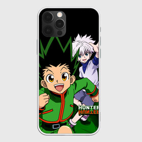 Чехол для iPhone 12 Pro с принтом Hunter x Hunter в Петрозаводске, силикон | область печати: задняя сторона чехла, без боковых панелей | anime | hunter x hunter | аниме | гон фрикс | манга | охотник х охотник | хантер хантер | хантеры