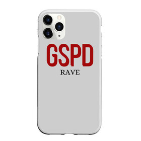 Чехол для iPhone 11 Pro Max матовый с принтом GSPD rave в Петрозаводске, Силикон |  | gspd | music | rave | гспд | гспд.