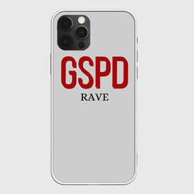 Чехол для iPhone 12 Pro Max с принтом GSPD rave в Петрозаводске, Силикон |  | Тематика изображения на принте: gspd | music | rave | гспд | гспд.
