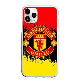 Чехол для iPhone 11 Pro матовый с принтом MANCHESTER UNITED в Петрозаводске, Силикон |  | fc | football | football club | manchester united | sport | английский профессиональный футбольный клуб | манчестер юнайтед | спорт | уефа | униформа | фирменные цвета | фк | футбол | футбольный клуб