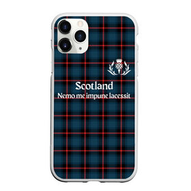 Чехол для iPhone 11 Pro матовый с принтом Шотландия в Петрозаводске, Силикон |  | england | scotland | англия | великобритания | волынка | девиз | килт | клан | клетка | королевство | шотландия | шотландка