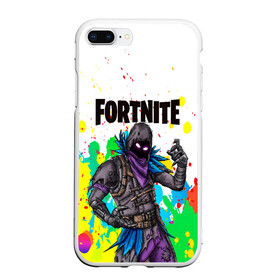 Чехол для iPhone 7Plus/8 Plus матовый с принтом FORTNITE CROW в Петрозаводске, Силикон | Область печати: задняя сторона чехла, без боковых панелей | Тематика изображения на принте: 2019 | battle royale | chapter 2 | epic games | fortnite | game | season x | zombie | зомби | фортнайт