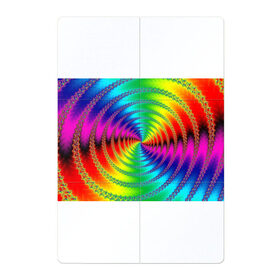 Магнитный плакат 2Х3 с принтом Цветной гипноз в Петрозаводске, Полимерный материал с магнитным слоем | 6 деталей размером 9*9 см | Тематика изображения на принте: насыщенные цвета | радуга | спираль | цвет | цвета | яркие цвета | ярко