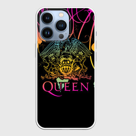 Чехол для iPhone 13 Pro с принтом Queen в Петрозаводске,  |  | bohemian | brian | freddie | john | mercury | must go on | queen | rhapsody | roger | taylor | the miracle | the show | богемская | рапсодия | роджер тейлор | фредди меркьюри